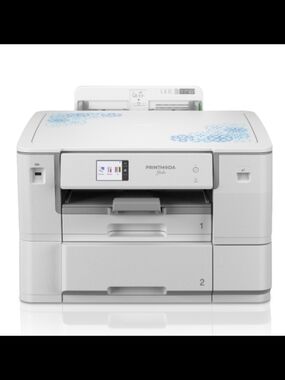 Brother PRINTMODa Fabric Printer - White Extra Fabric And Ink-FRee SHIPPING!